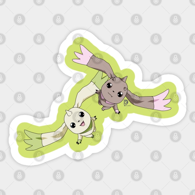 TerrierMON LopMON Sticker by Decokun